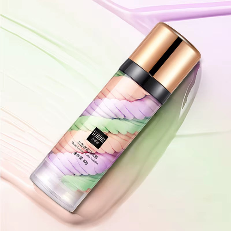 Illuminate Your Beauty with Our Three Color Press Release Cream Concealer - The Ultimate Makeup Facial Base for a Radiant Glow