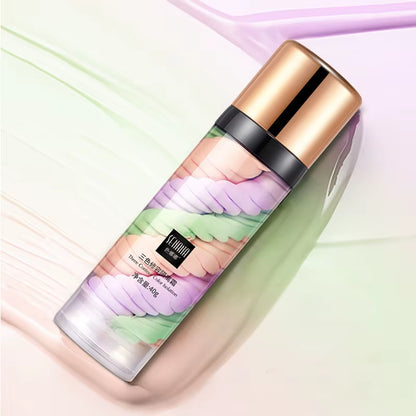 Illuminate Your Beauty with Our Three Color Press Release Cream Concealer - The Ultimate Makeup Facial Base for a Radiant Glow